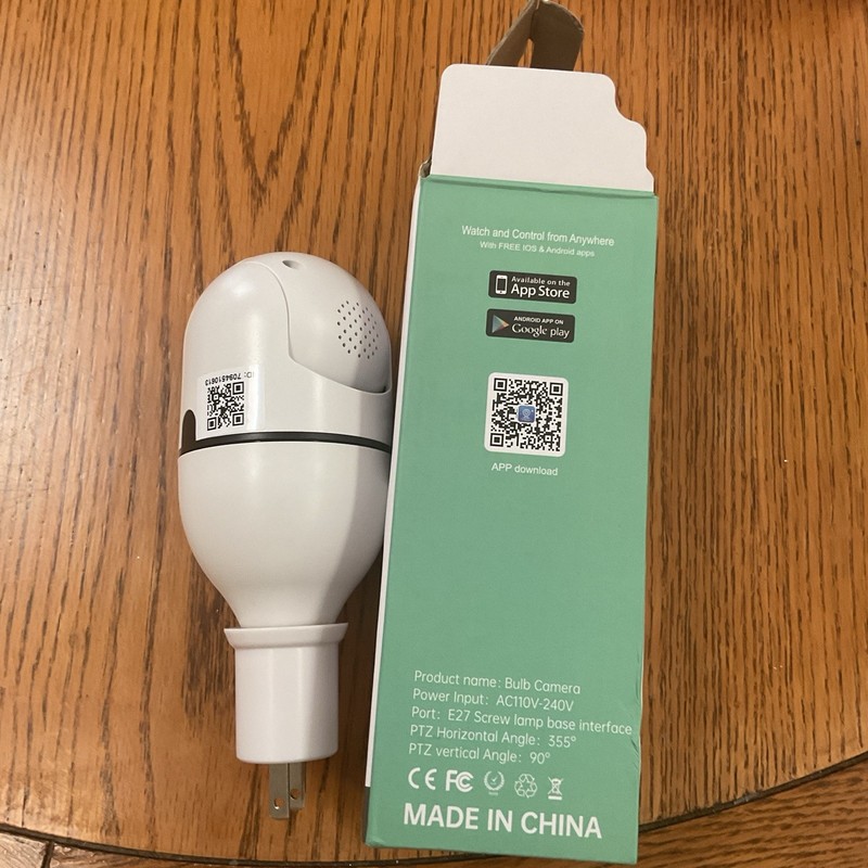 NOAHTEC Light Bulb Security Camera New gallery