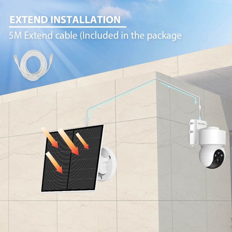 2K 4G/5G Solar Camera | Wireless CCTV | SIM Card | IP65 | No WiFi Needed gallery