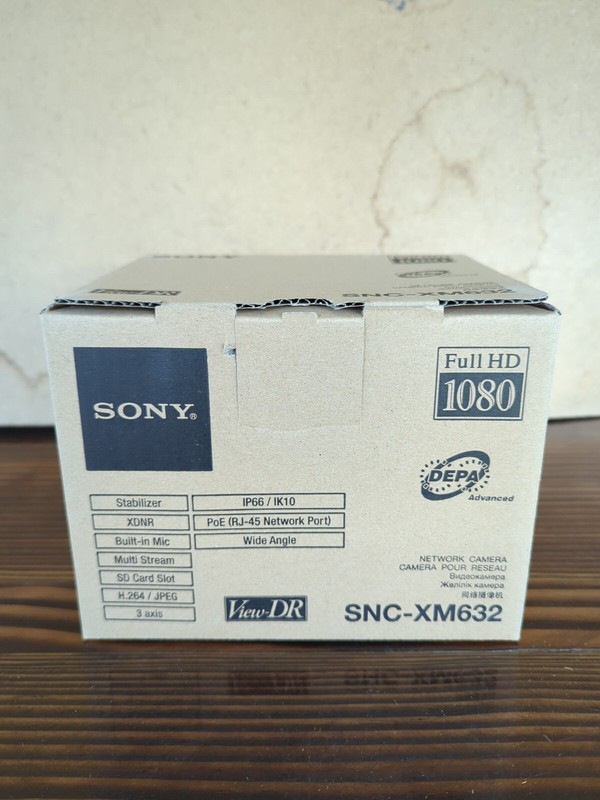 BRAND NEW - Sony SNC-XM632 2MP Outdoor Mini Dome IP Security Camera gallery