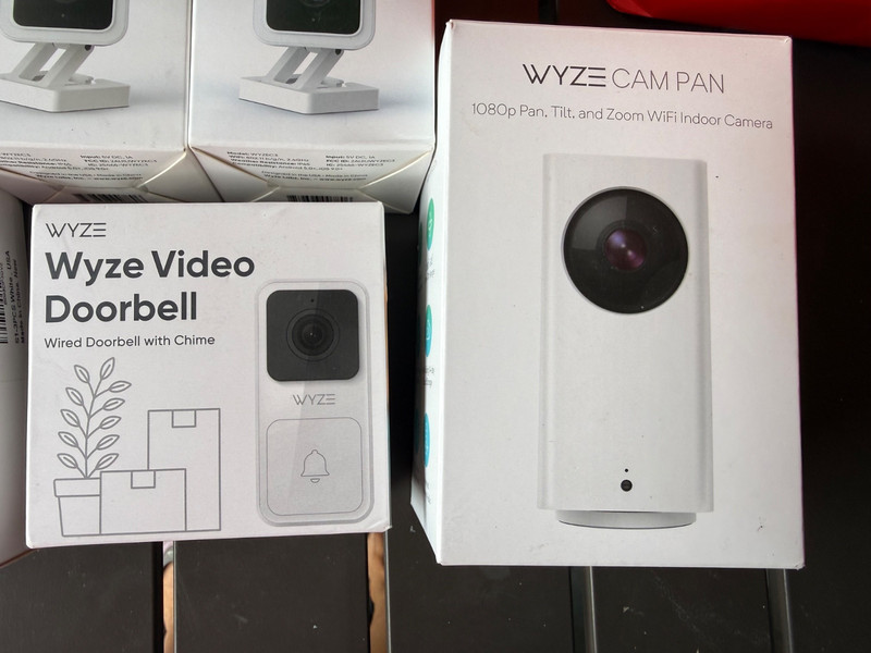 Wyze DoorBell, Cameras and Cam Pan bundle gallery