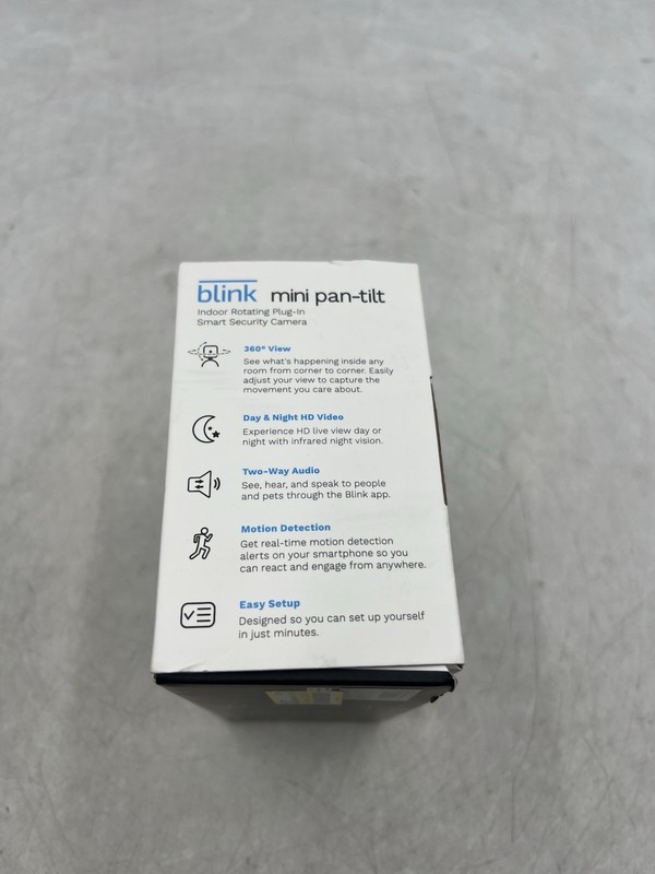 Blink Mini Pan-Tilt Rotating Indoor Plug-in Smart Security Camera gallery