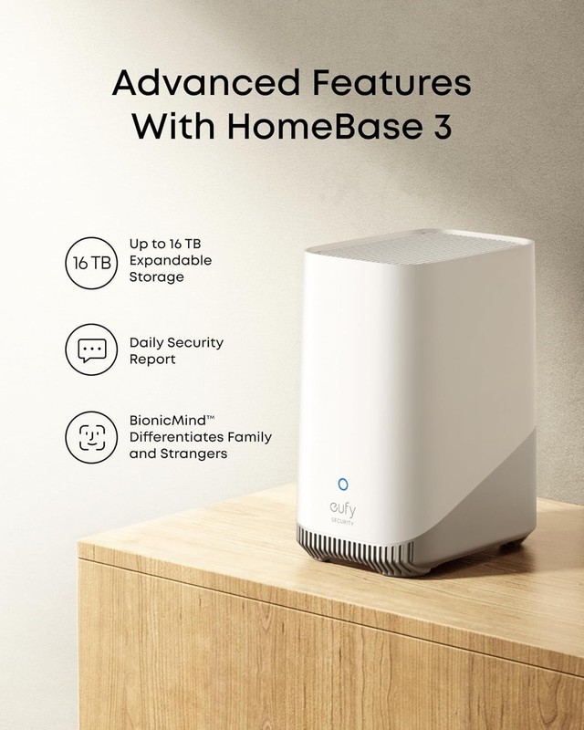 4K Wireless Outdoor Security Camera, Solar Powered, AI Motion Tracking, Strobe L gallery