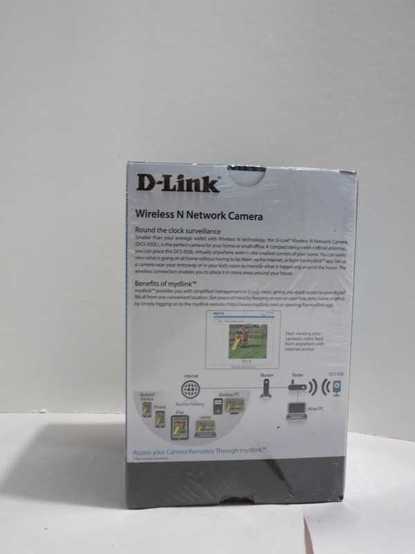 D-Link DCS-930L Wireless N Network Camera Wi-Fi Home Security New Sealed gallery