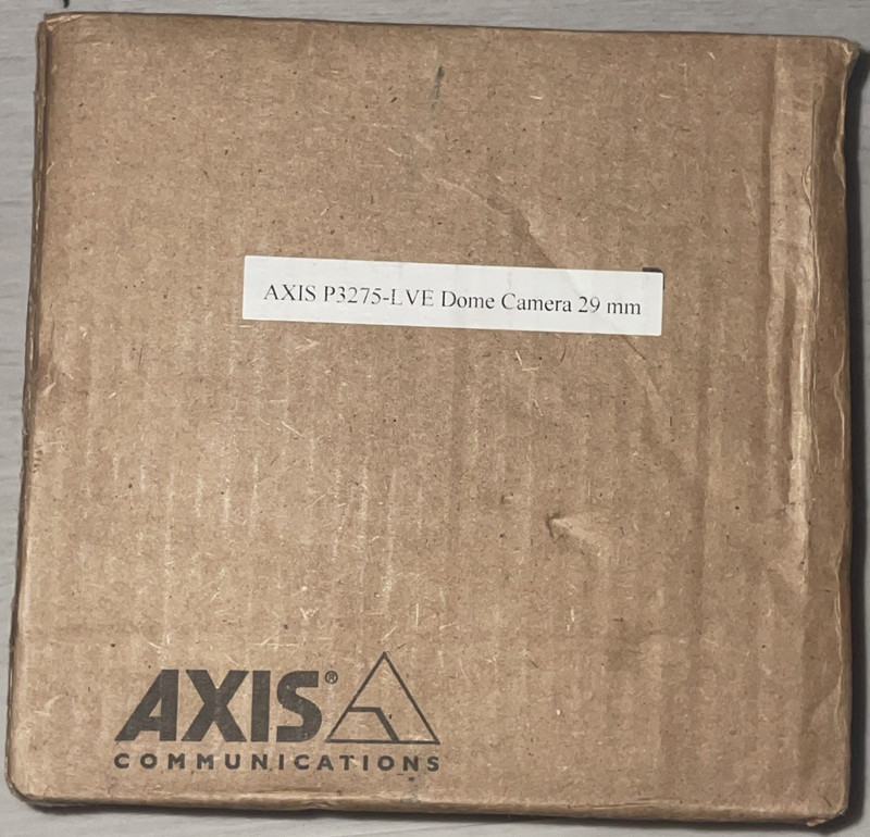 SEALED NEW - AXIS P3275-LVE 29mm Dome IP Security Camera gallery