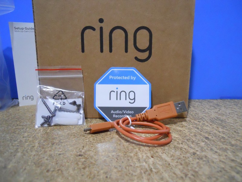 Ring Stick Up Cam Battery Weather-Resistant Outdoor Camera 3rd Gen, Certified gallery