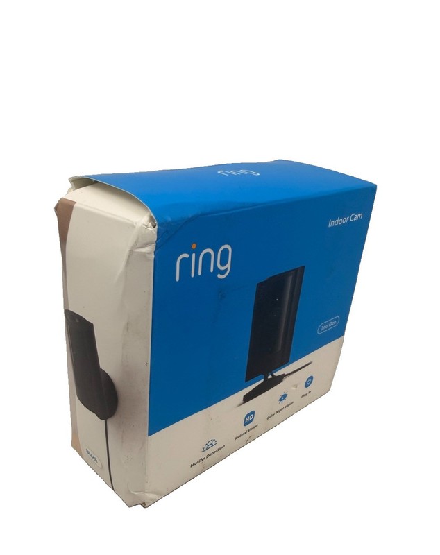 Ring Indoor Plug-In 1080p Security Camera (2nd Gen) - Black | New Sealed gallery