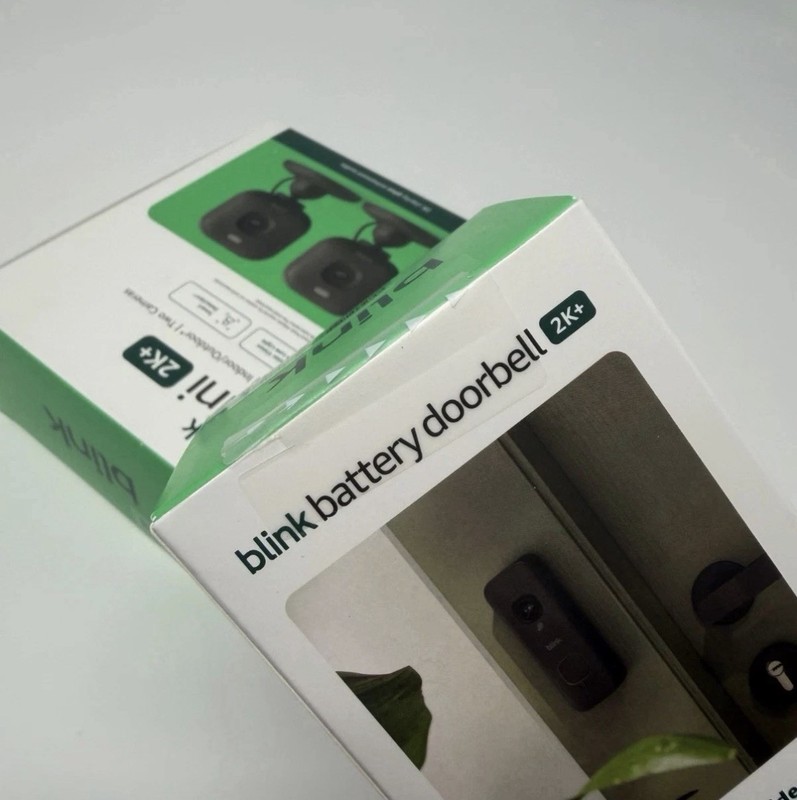 Blink Mini 2K+ Cameras Indoor/Outdoor & Wireless Video Doorbell 2K Newest Models gallery