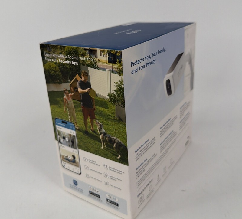eufy security S230 SoloCam , Solar-Powered, Wireless Outdoor Camera (1pc), NEW gallery