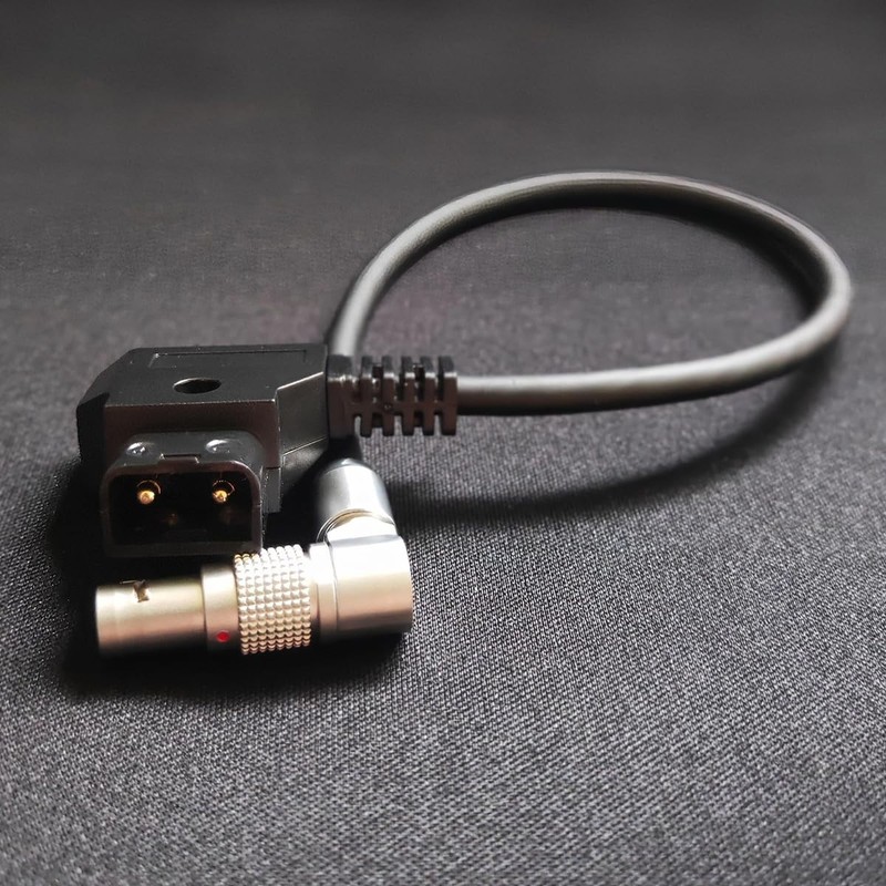 HENGYONGTA D-tap to RED Komodo 6K Flexible Power Cable, Rotatable Right Angle... gallery