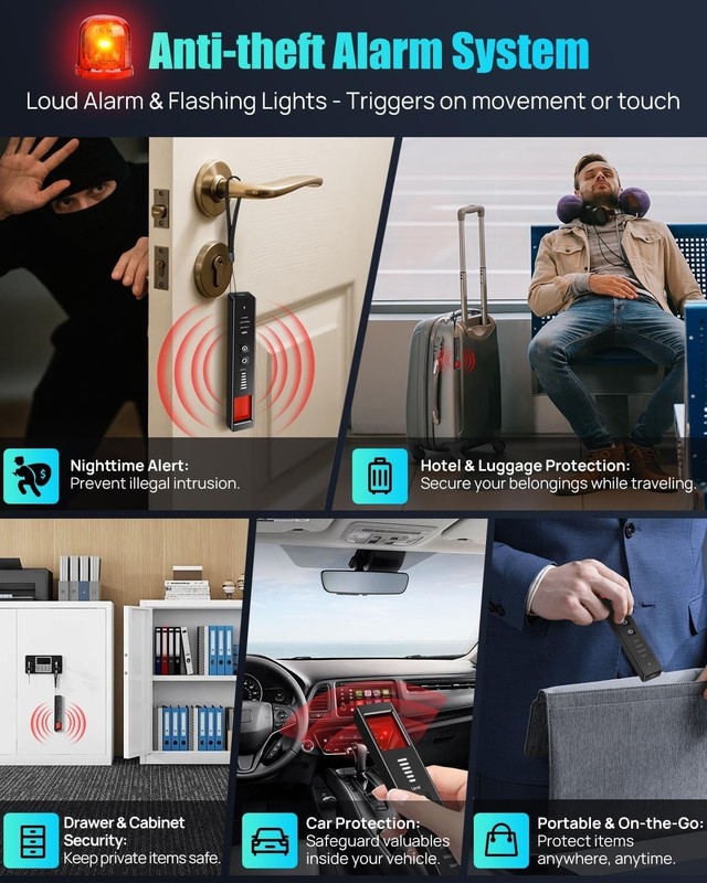 Smart Travel Bug and Camera Detector - Infrared Technology for Accurate Scans gallery