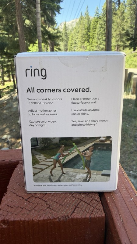 Ring Stick Up Cam Black Outdoor Wireless Battery Security Camera 5UM7E5 gallery