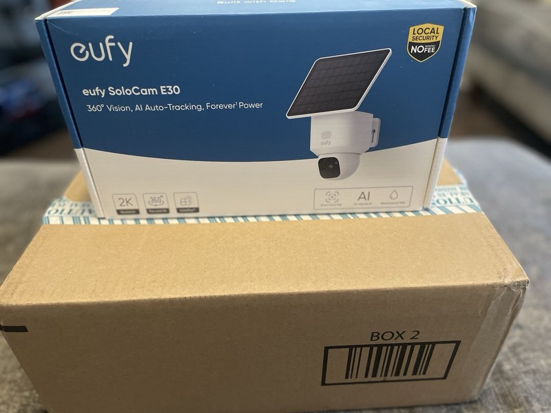eufy Security SoloCam E30 2K Outdoor Solar-Powered Pan & Tilt Camera