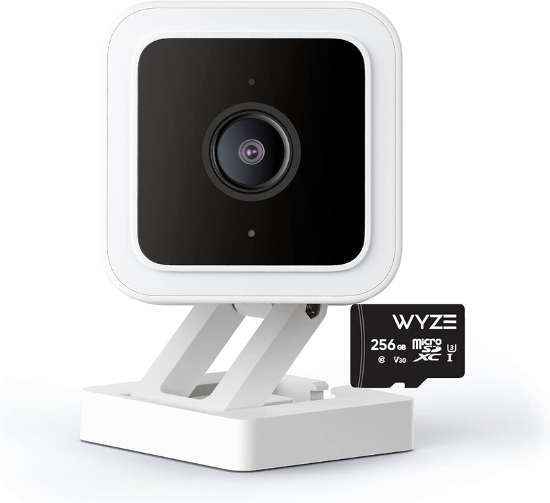 Cam V3 Smart Home Security Camera, Indoor/Outdoor Use, IP65-Rated, 1080p Plug…