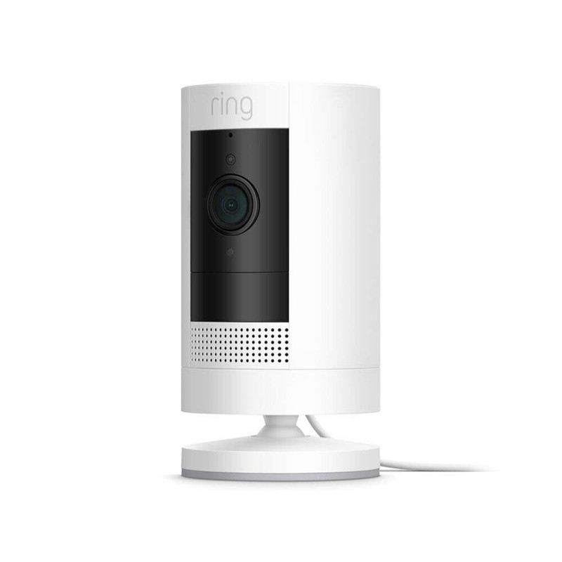 Ring Stick Up Indoor/Outdoor 1080p Wire-Free Security Camera - White