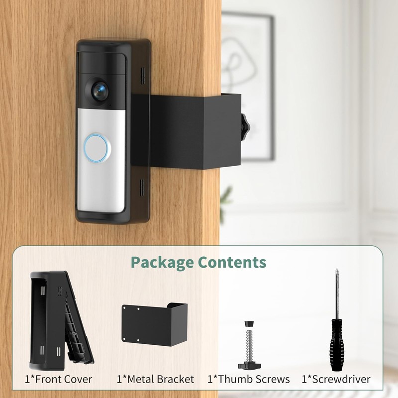 Anti-Theft Video Doorbell Mount for Ring Battery Doorbell/Plus/Pro(2026 Relea... gallery