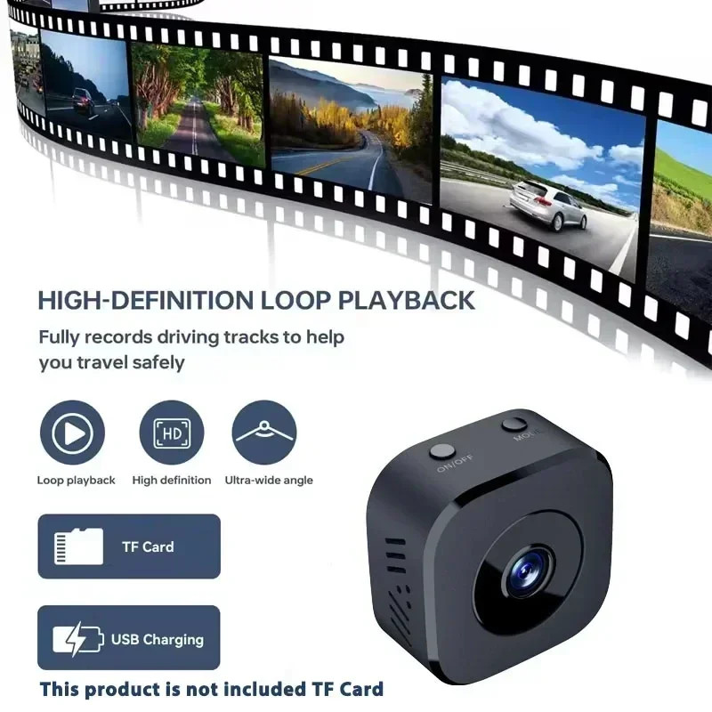 New Mini Security Camera Pro 4K Fullhd Wifi Surveillance 2 Way Audio Motion Dete gallery