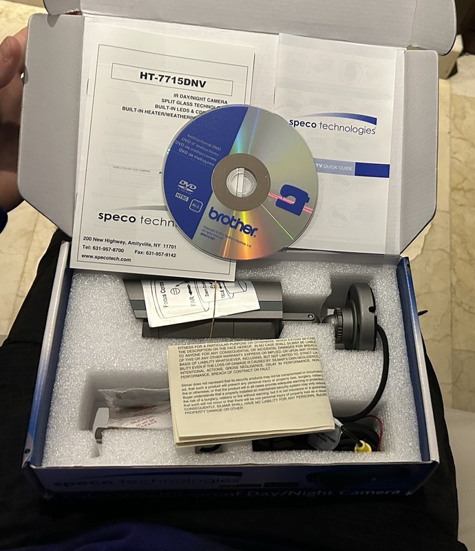 Speco Technologies Color Weatherproof Day / Night Camera HT-7715DNV gallery