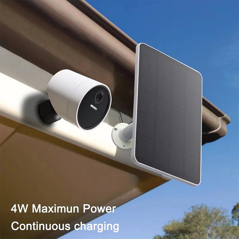 Universal Solar Battery Charger Panel for Ring Spotlight Stick Up Cam Cable gallery