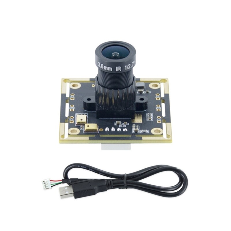 Ov4689 USB Camera Module With Adaptived Imaging and Double Mics 38x38mm Board gallery