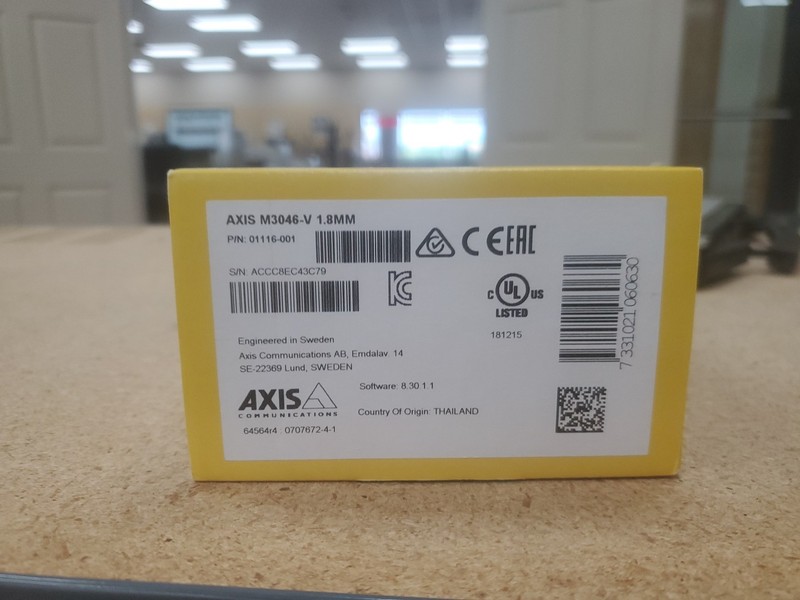 AXIS M3044-V 720p Mini Fixed Dome IP Network Surveillance Camera (Open Box) gallery