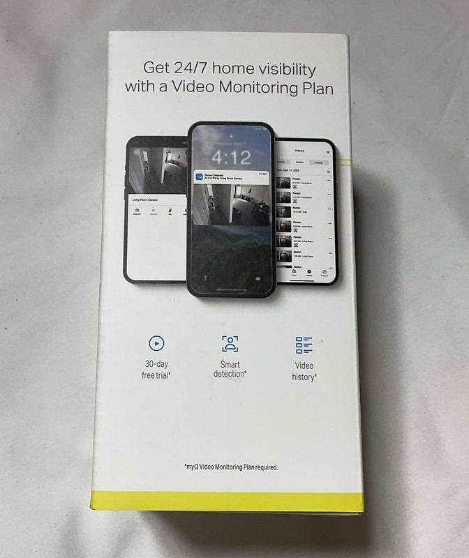New SealedChamberlain myQ Smart Indoor Home Camera MYQ-C13AXXW Full HD 1080p G11 gallery