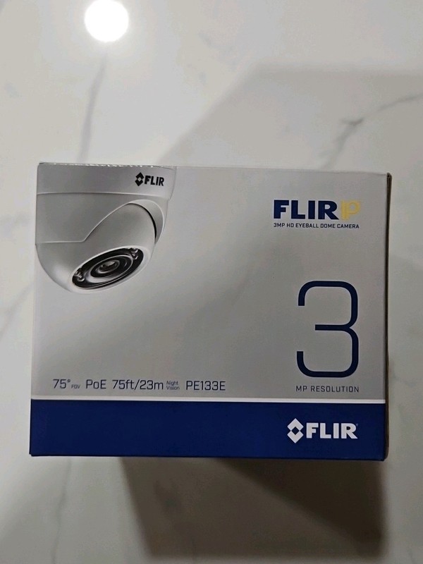 FLIR PE133E 3MP Fixed HD IP Weatherproof Dome Camera with Night Vision gallery