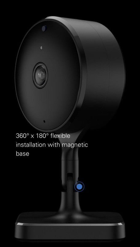 Eve Cam Wi-Fi Indoor IP Camera-Apple HomeKit-Night Vision 2-Way Black, UNOPENED gallery