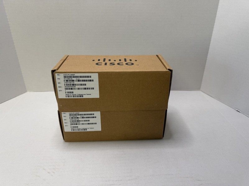 Cisco CIVS-IPC-6000P Video Surveillance 6000P IP Camera Lot Of 2 New In Box