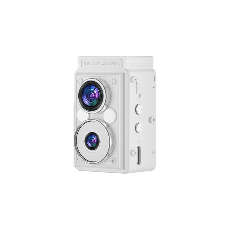 Mini Retro TLR Camera With Night 1080P Video Recording For Daily Lif JRKH