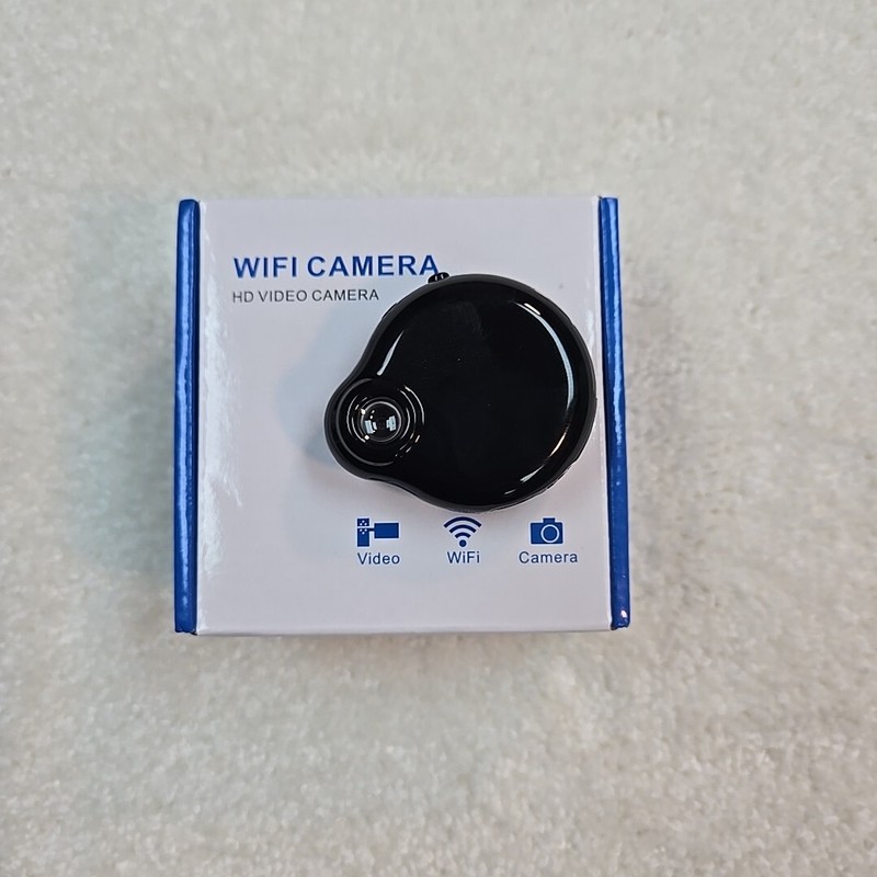 Wifi Hd Mini Video Camera Black