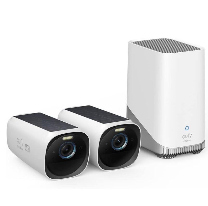 eufy Security eufyCam S330 (eufyCam 3) 2-Cam Kit, Security Camera Outdoor