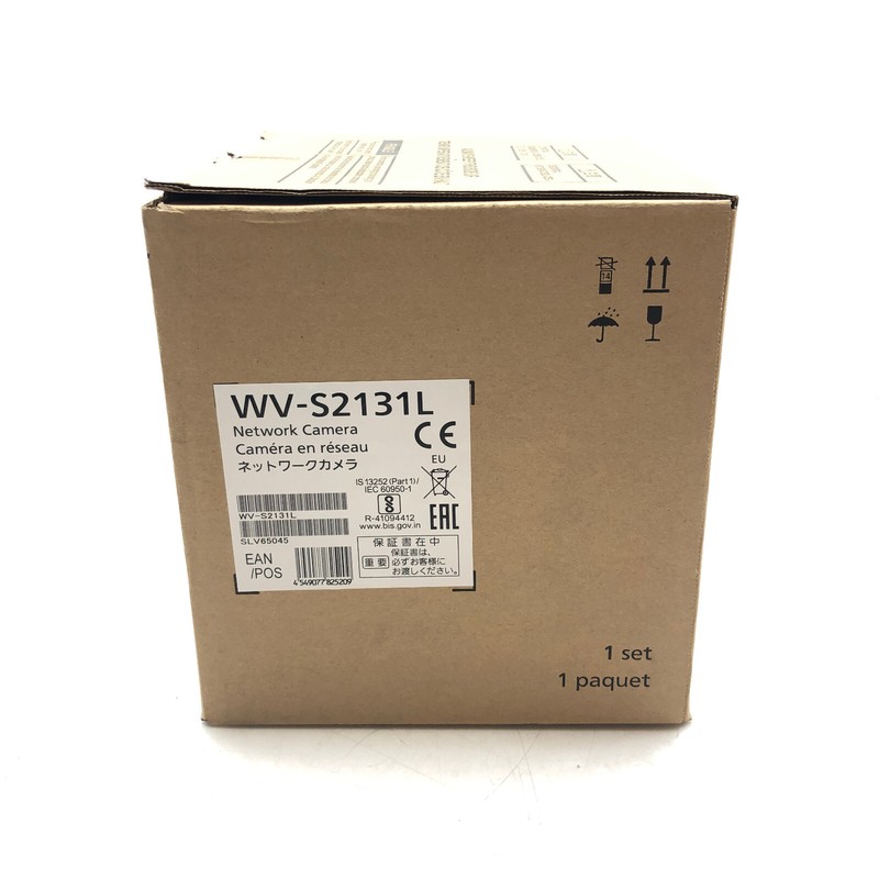 Panasonic WV-S2131L 1080P H.265 Indoor Dome Network Security Camera w/ Infrared