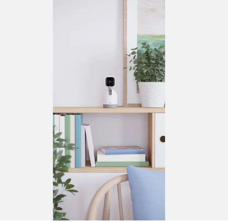 Blink Mini Pan-Tilt Alexa-Enabled Indoor Rotating Plug-In Smart Security Camera gallery