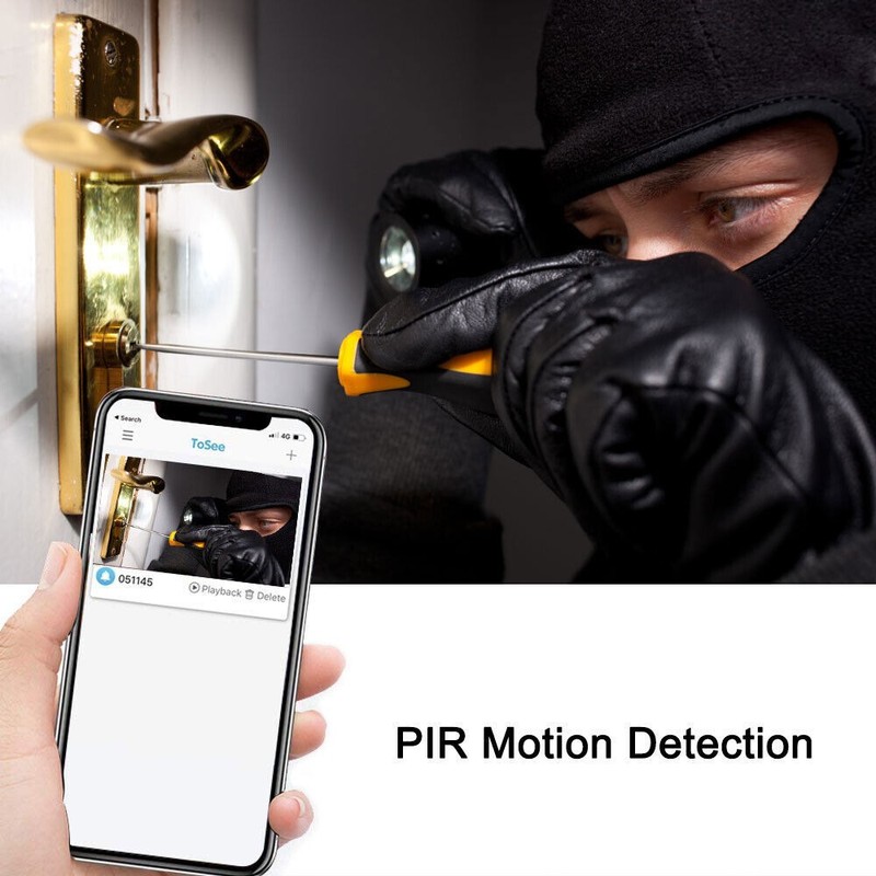 Wireless WiFi Video Doorbell Two-Ways Smart Phone Door Ring Security Camera Bell gallery
