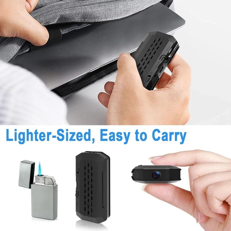 4K Mini Portable 4G LTE Cellular Security Camera with SIM Card, No Wifi Required gallery