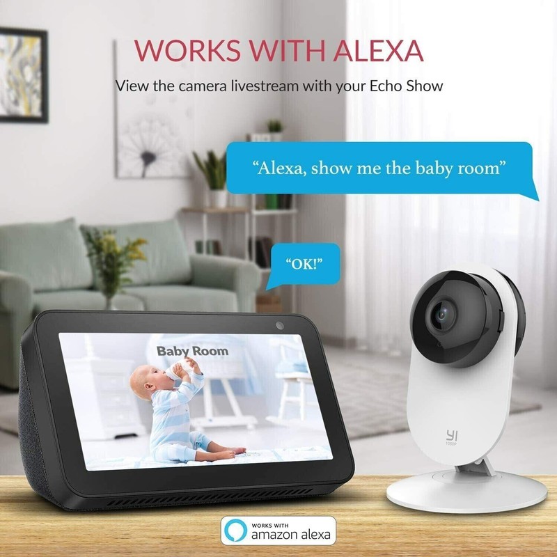 YI 1080p Smart Home Camera, Indoor IP Security Surveillance System with Night Vi gallery