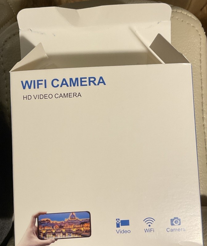 Wifi Camera, HD Video Camera, Wireless Camera WiFi Video Camera Black NEW