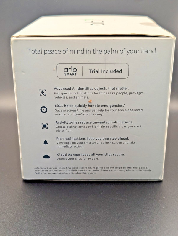 Arlo Essential Indoor Security Camera - White (VMC2040B-100NAS) NEW gallery