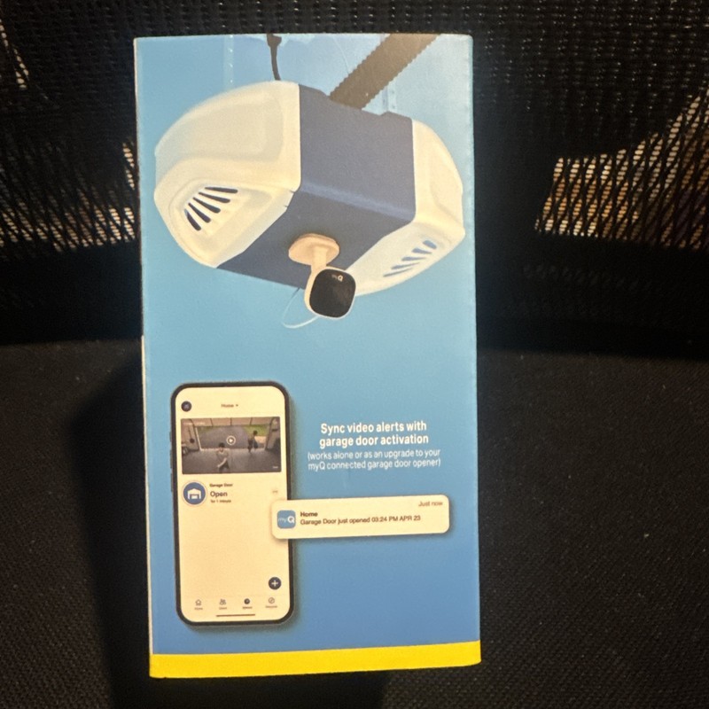 Chamberlain myQ Smart Garage HD 1080p Indoor Wi-Fi Security Camera - White gallery