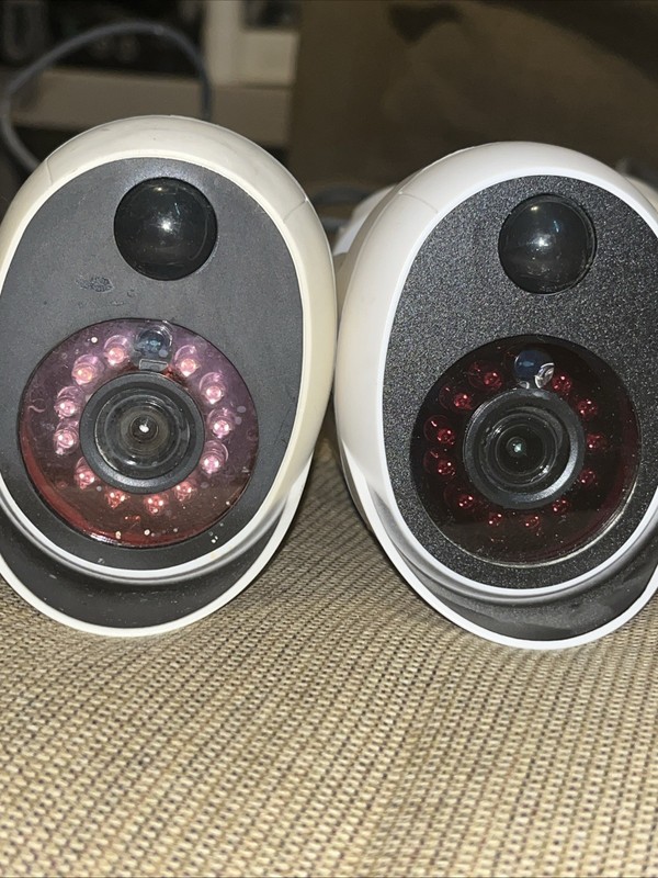 Lot Of 3 - Night Owl White 5MP HD Security Cameras, CM-PXHD50NW-BU-JF - UNTESTED gallery