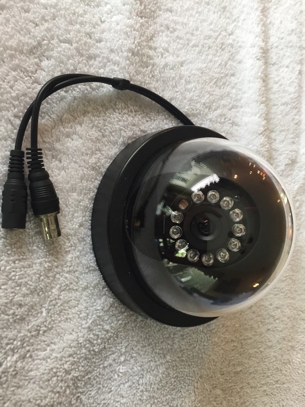 INFARED DAYNIGHT SURVEILLANCE DOME CAMERA.  New in box