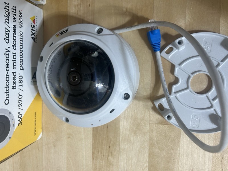 Pair of Axis Communications M3037-PVE Network Cameras gallery