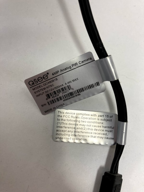 Q See Model QCA8081B Camera gallery