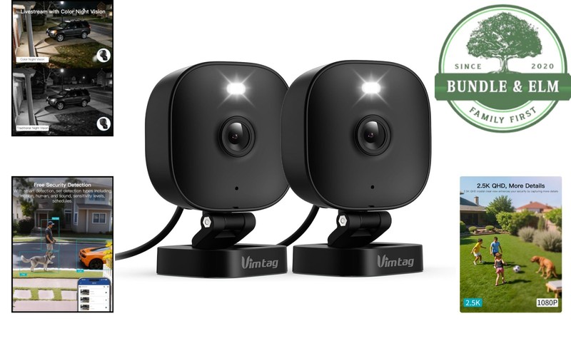 Versatile Security Camera for Indoor and Outdoor Use with Alexa Compatibility gallery