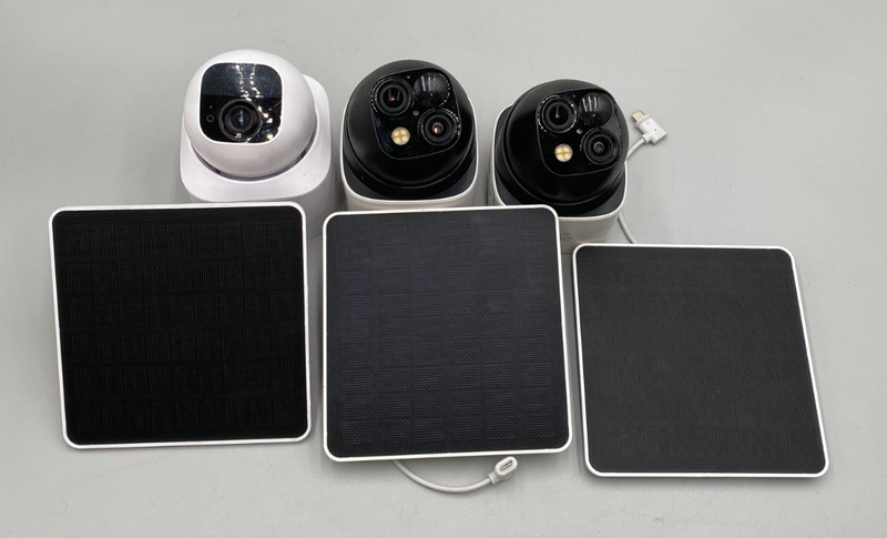 Eufy Solocam Multi-Cam Solar Smart Security Kit Custom 3-Pack White/Black Good gallery