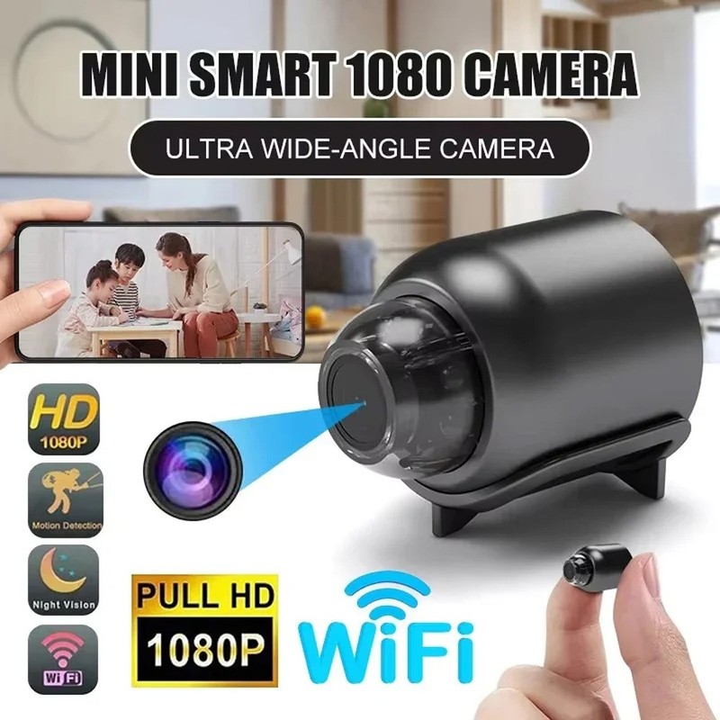 2025 Smart Mini WiFi Camera Wireless 1080P HD Night Cam w/Battery Home Security