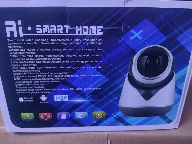Cm30-35YT 1080P HD Wireless IP Camera, Support Motion., Multi Support Technology