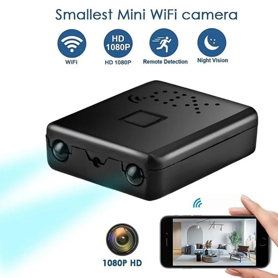 2025 Smart Mini WiFi Camera Wireless 1080P HD Night Cam wBattery Home Security gallery