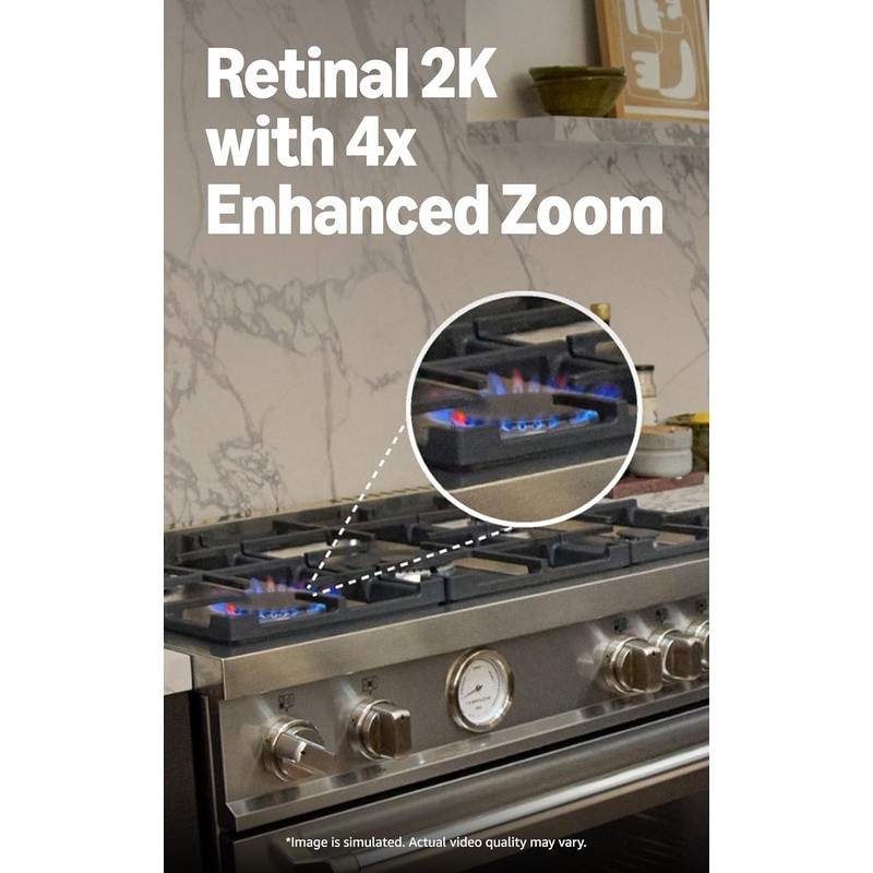 2K Video Camera Enhanced Zoom Motion Alerts Two Way Talk Privacy Control New gallery