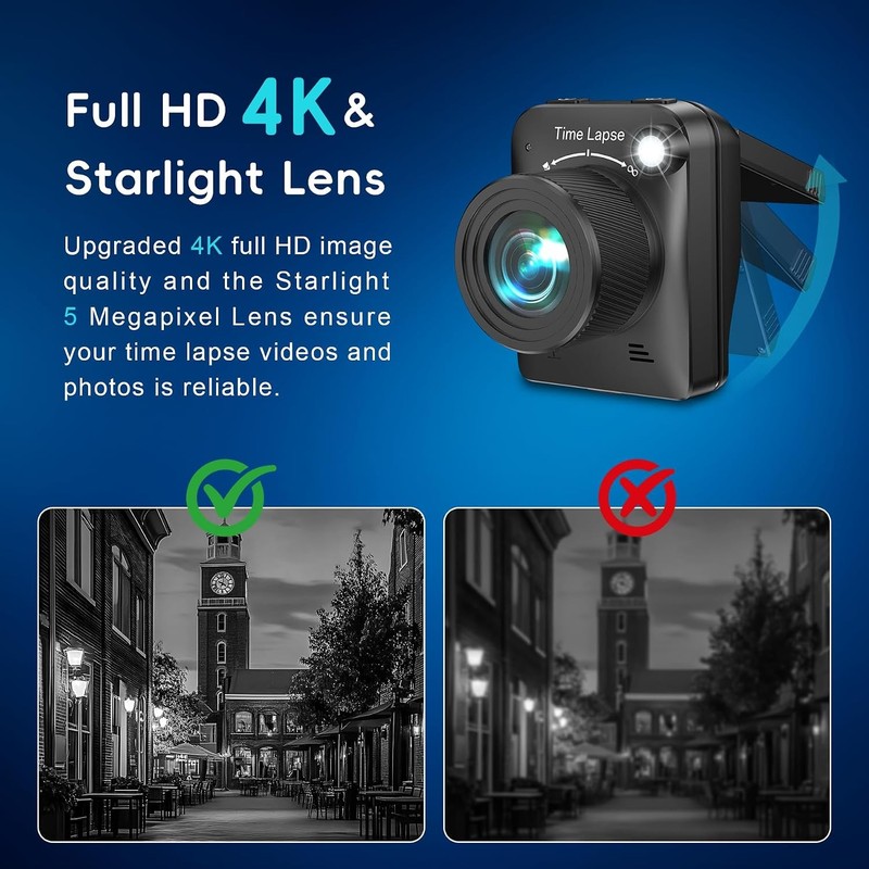4K Timelapse Camera Outdoor Construction Waterproof Housing gallery